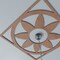 Ekena Millwork Blume Wood Fretwork Pierced Ceiling Medallion, Wood (Paint Grade), 18"OD x 6 1/4"ID x 3/8"T CMWP18X18X0375BLMF - alternate 9